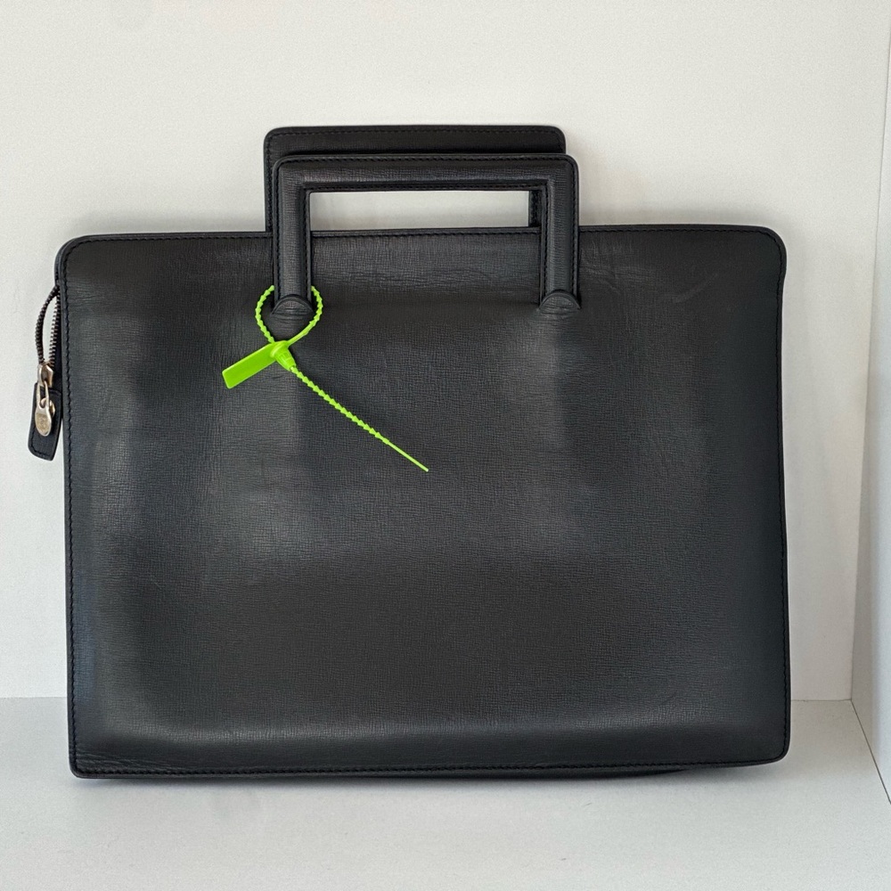 Vintage Celine Work Bag en Noire (Fits Laptop & More) - Picture 10 of 12
